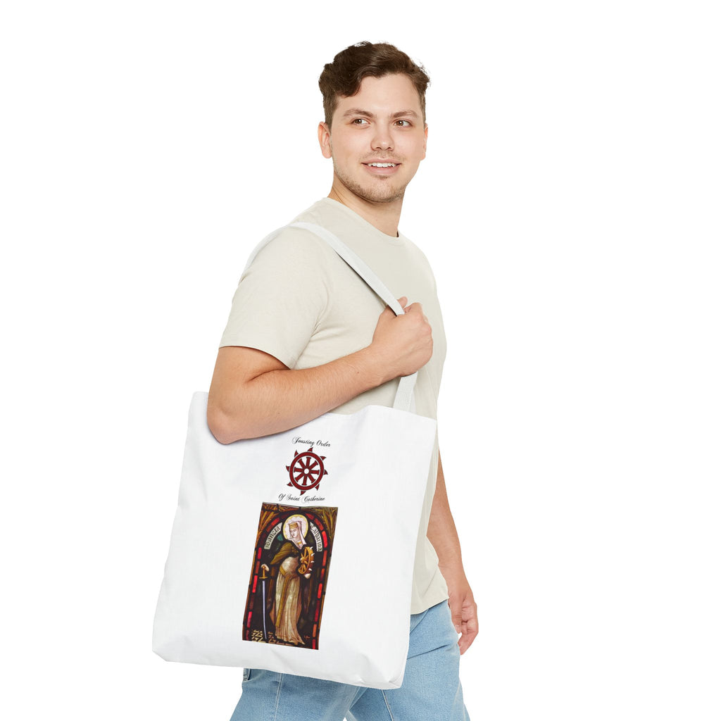 Joust Order of Saint Catherine Tote Bag — Patron Saint Eco Shopping Tote