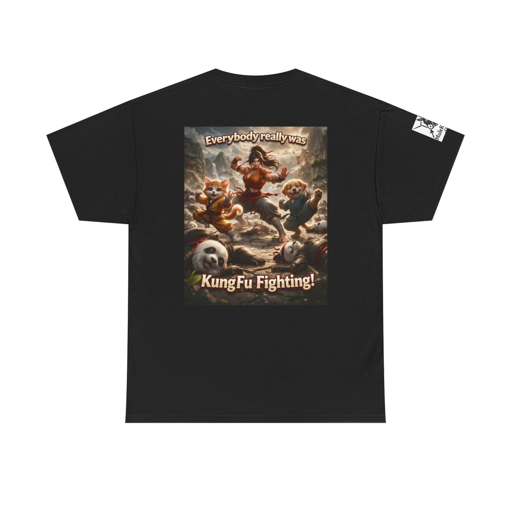 Gaming Tee— “Everybody really was KungFu fighting!." funny tee