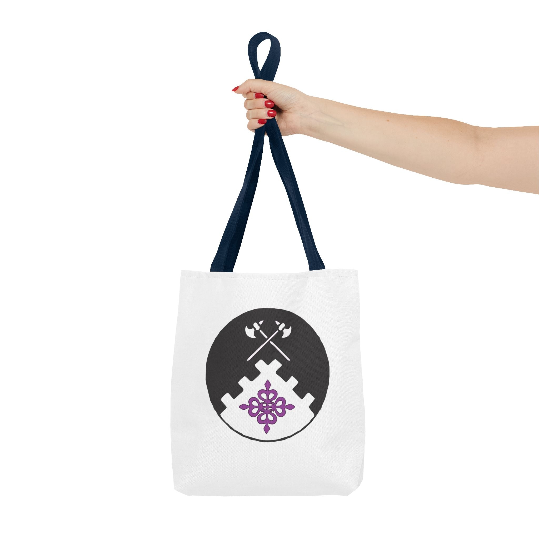 Iren Hirth logo Tote Bag — Medieval Heraldry Canvas Tote