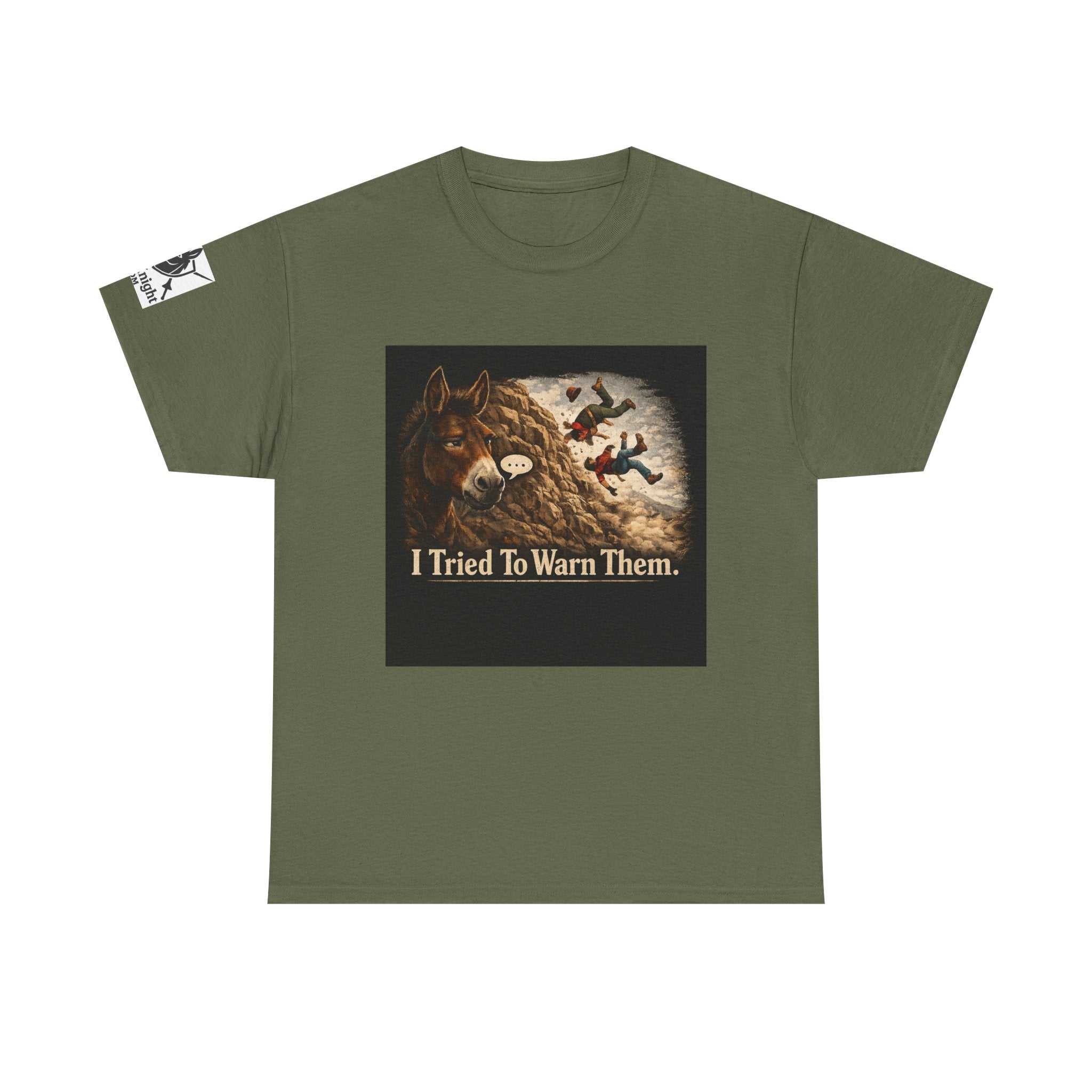 I Tried To Warn Them Mule Graphic Tee — Vintage Mule T-Shirt