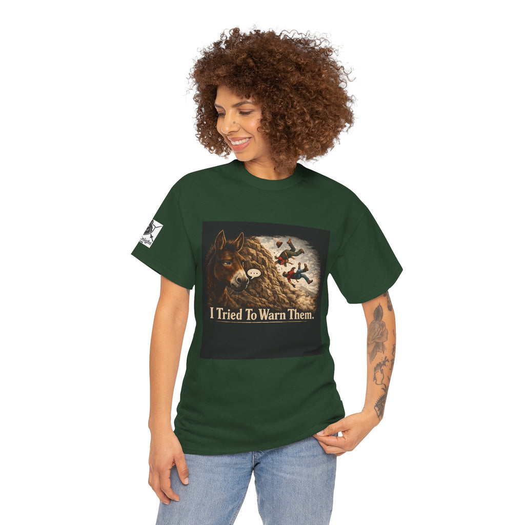 I Tried To Warn Them Mule Graphic Tee — Vintage Mule T-Shirt