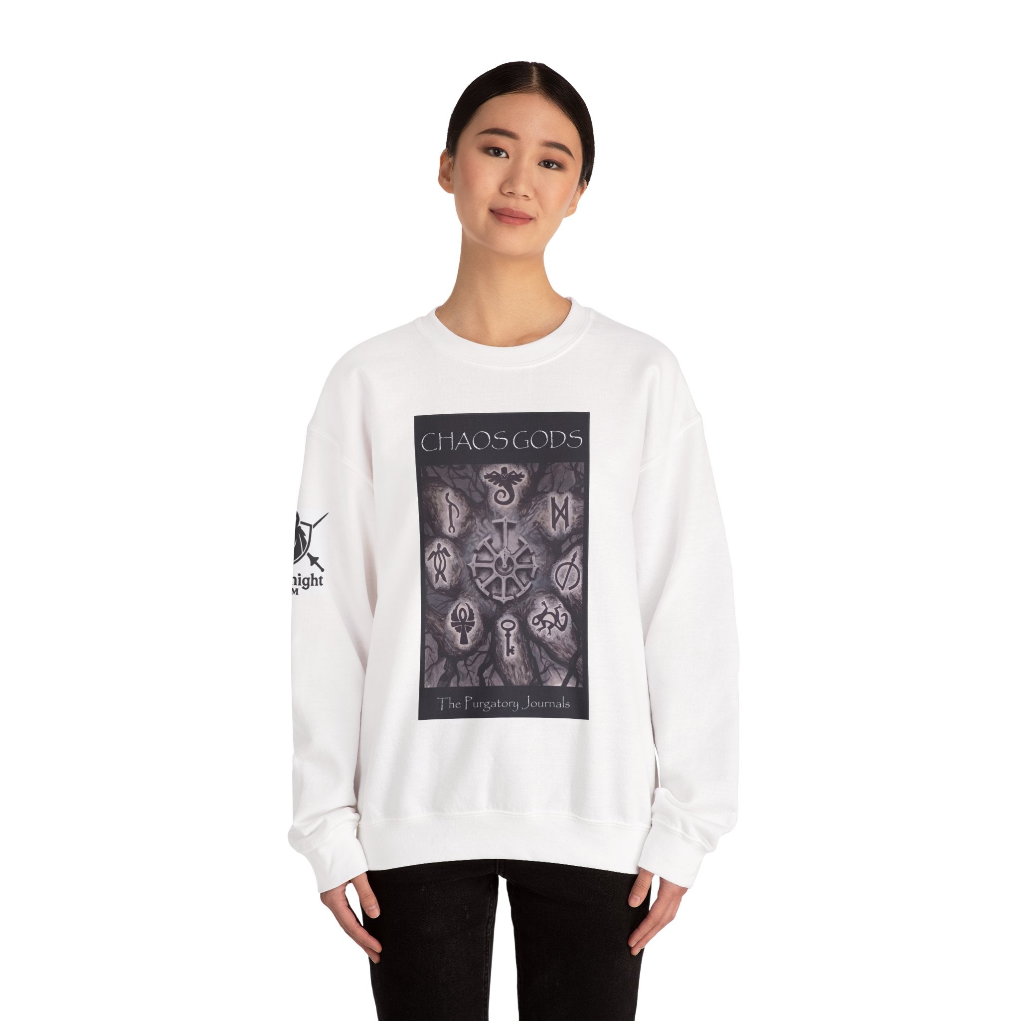 Chaos Gods Crewneck Sweatshirt — The Purgatory Journals Novels Graphic