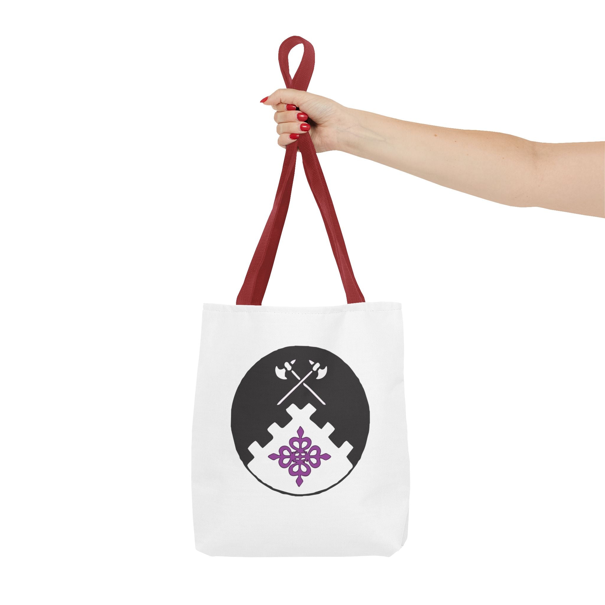 Iren Hirth logo Tote Bag — Medieval Heraldry Canvas Tote