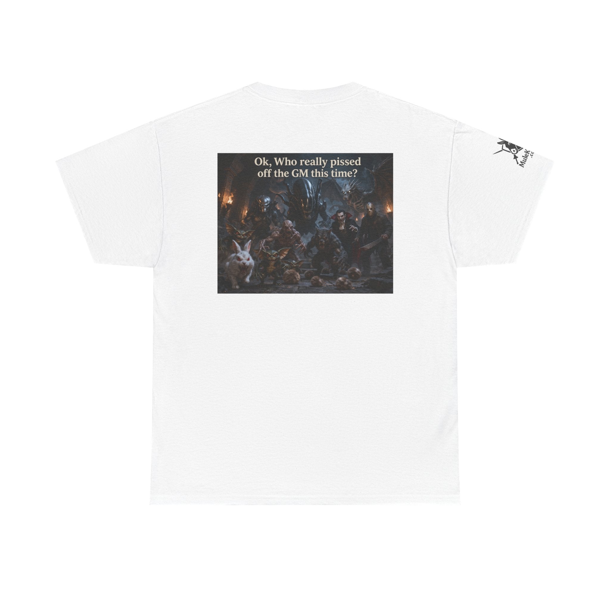 Gaming Tee—  "Ok, who really pissed the GM off this time?"  Funny tee