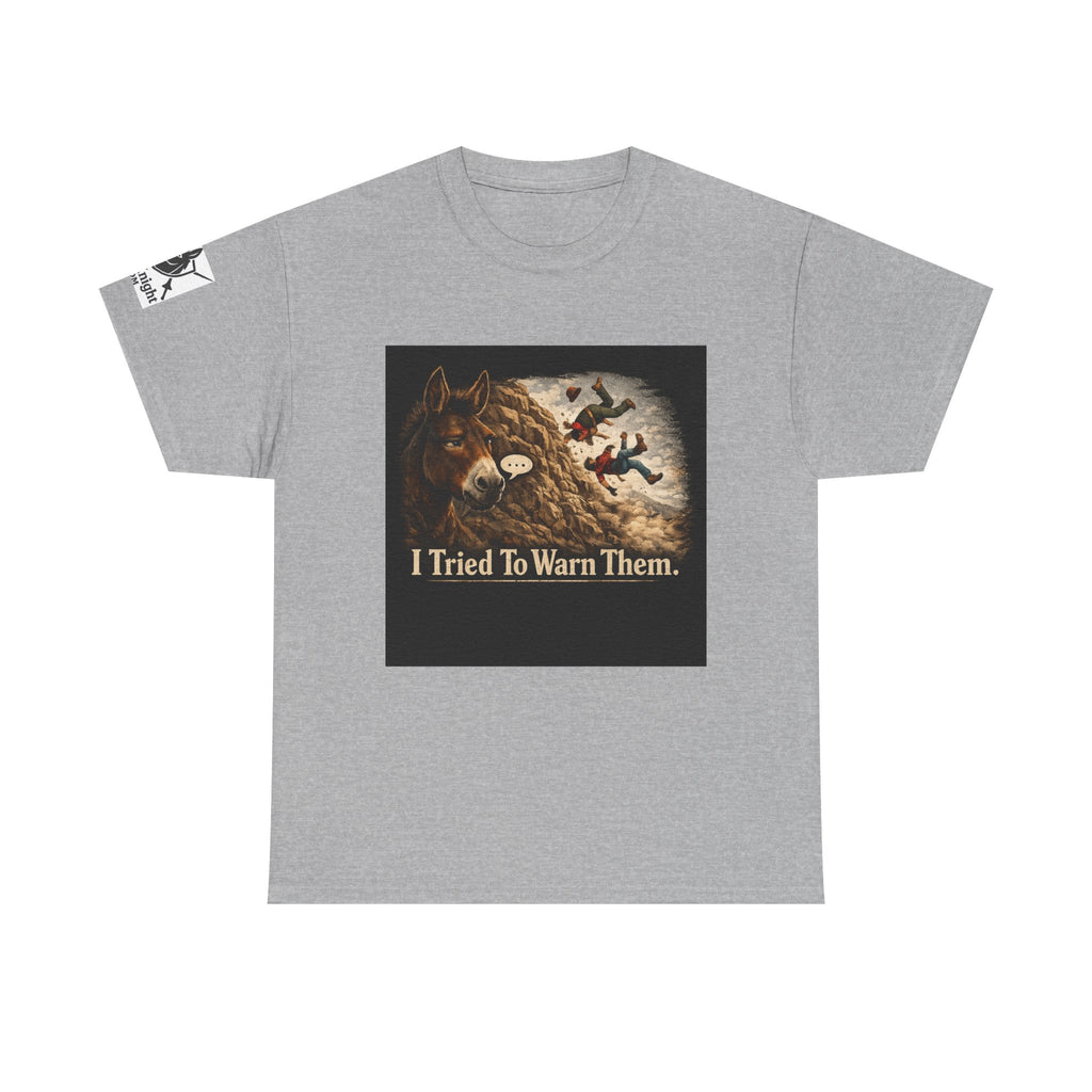 I Tried To Warn Them Mule Graphic Tee — Vintage Mule T-Shirt