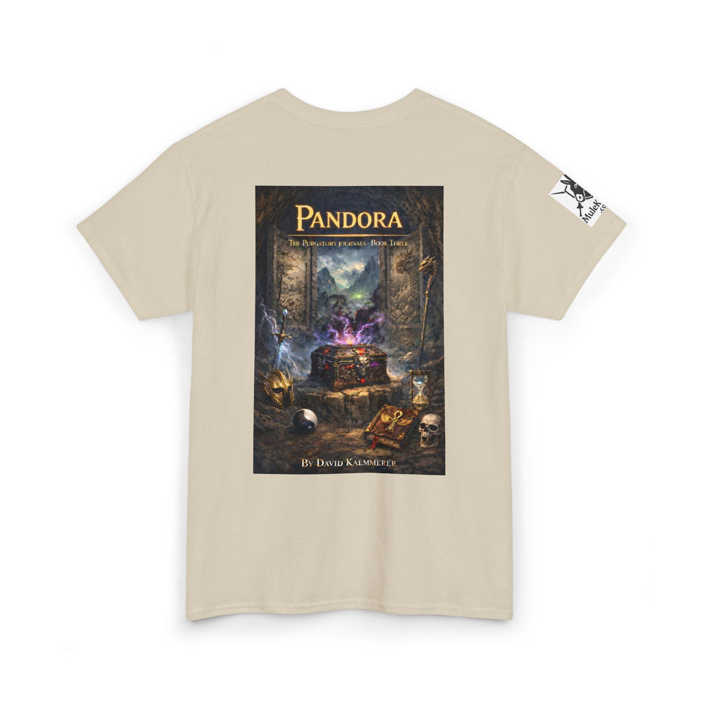 Pandora -Purgatory Journals Book 3 Graphic Tee — Fantasy Novel tee