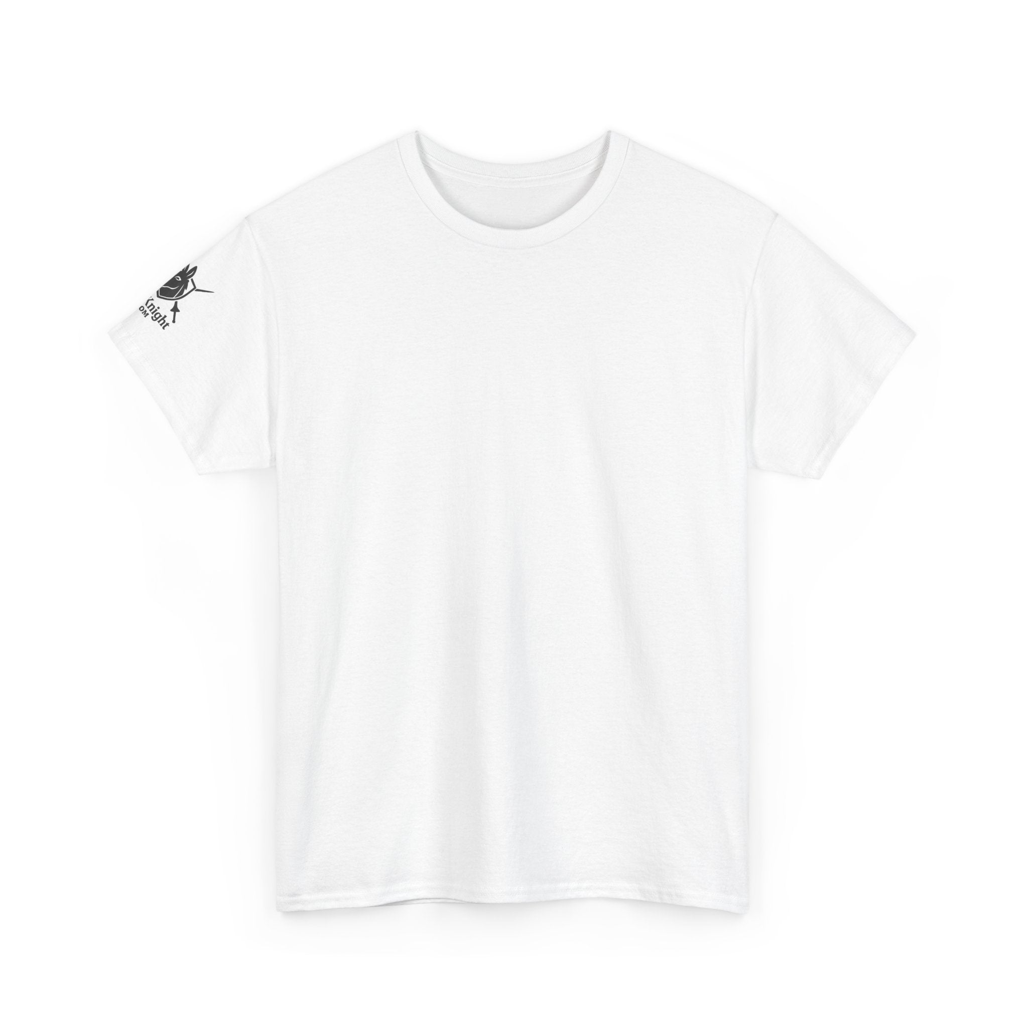 Battle scene T-Shirt — “Many noble strokes were struck, and great honor won and lost that day. Battle of Beverhoutsveld (1382) - Jean Froissart"