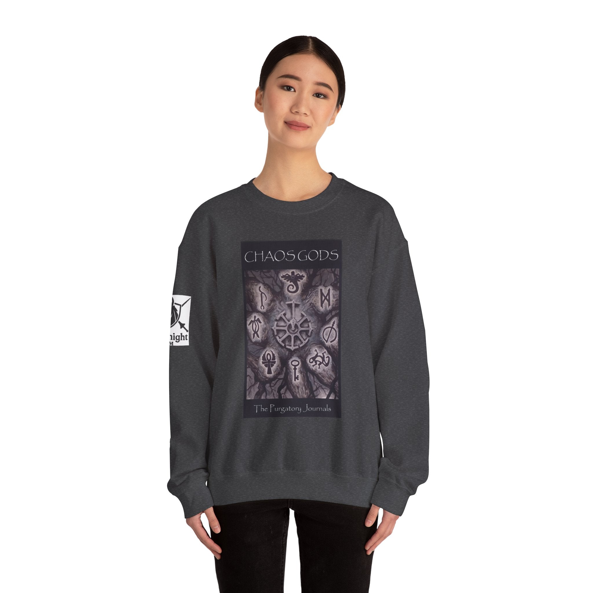 Chaos Gods Crewneck Sweatshirt — The Purgatory Journals Novels Graphic