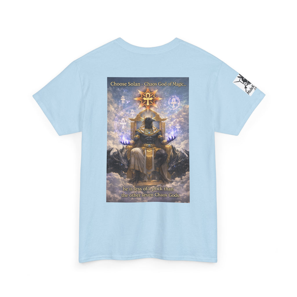 The Purgatory Journals Novels Pandora - Solan God of Chaos  Print -Graphic Tee