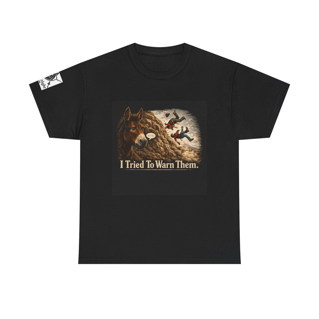 I Tried To Warn Them Mule Graphic Tee — Vintage Mule T-Shirt