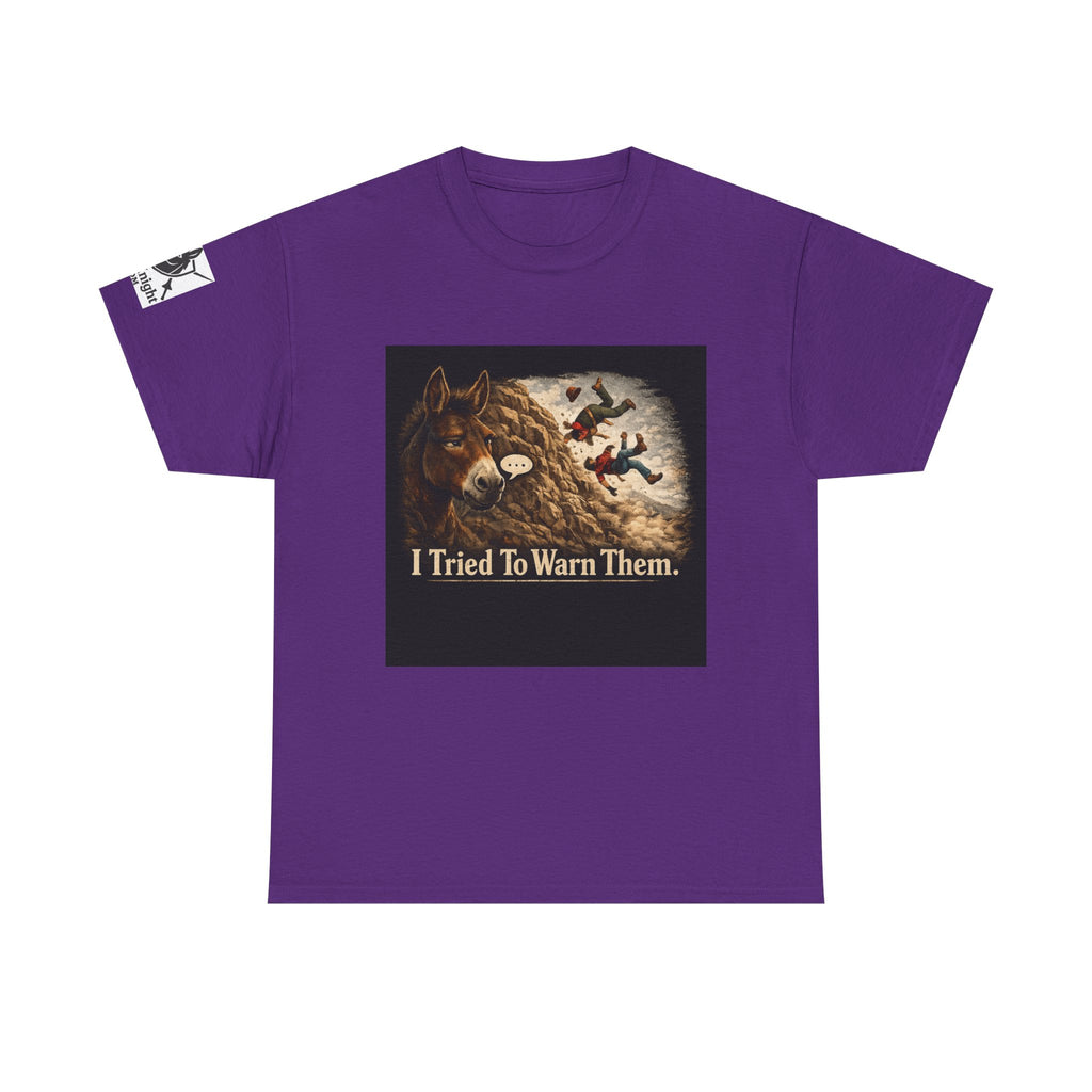I Tried To Warn Them Mule Graphic Tee — Vintage Mule T-Shirt