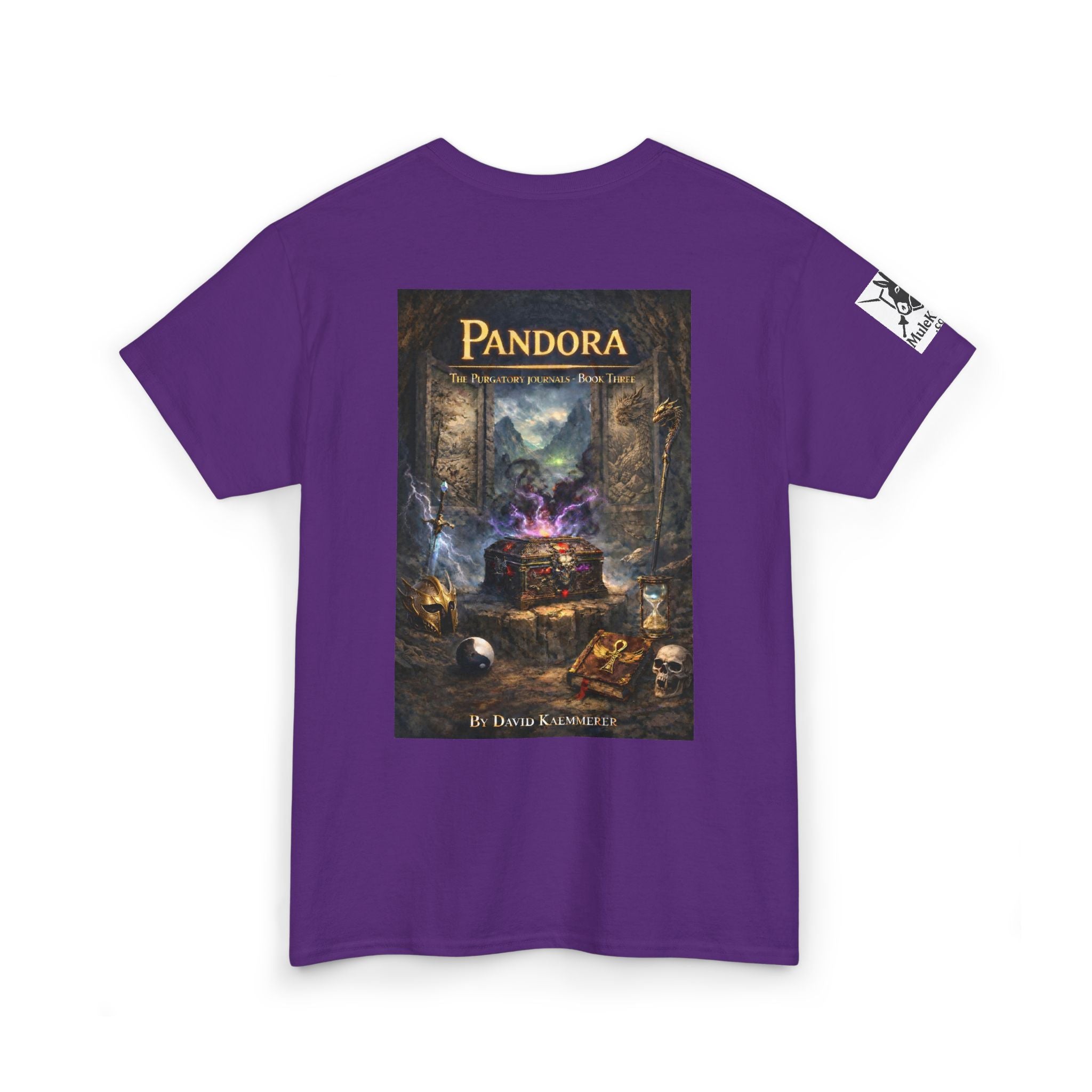 Pandora -Purgatory Journals Book 3 Graphic Tee — Fantasy Novel tee