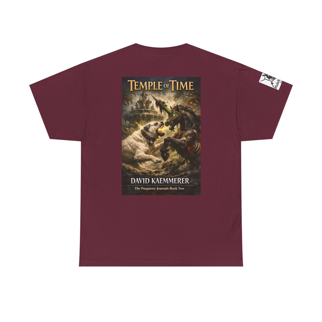 Pandora Book Cover Art and on back depicts Temple of Time