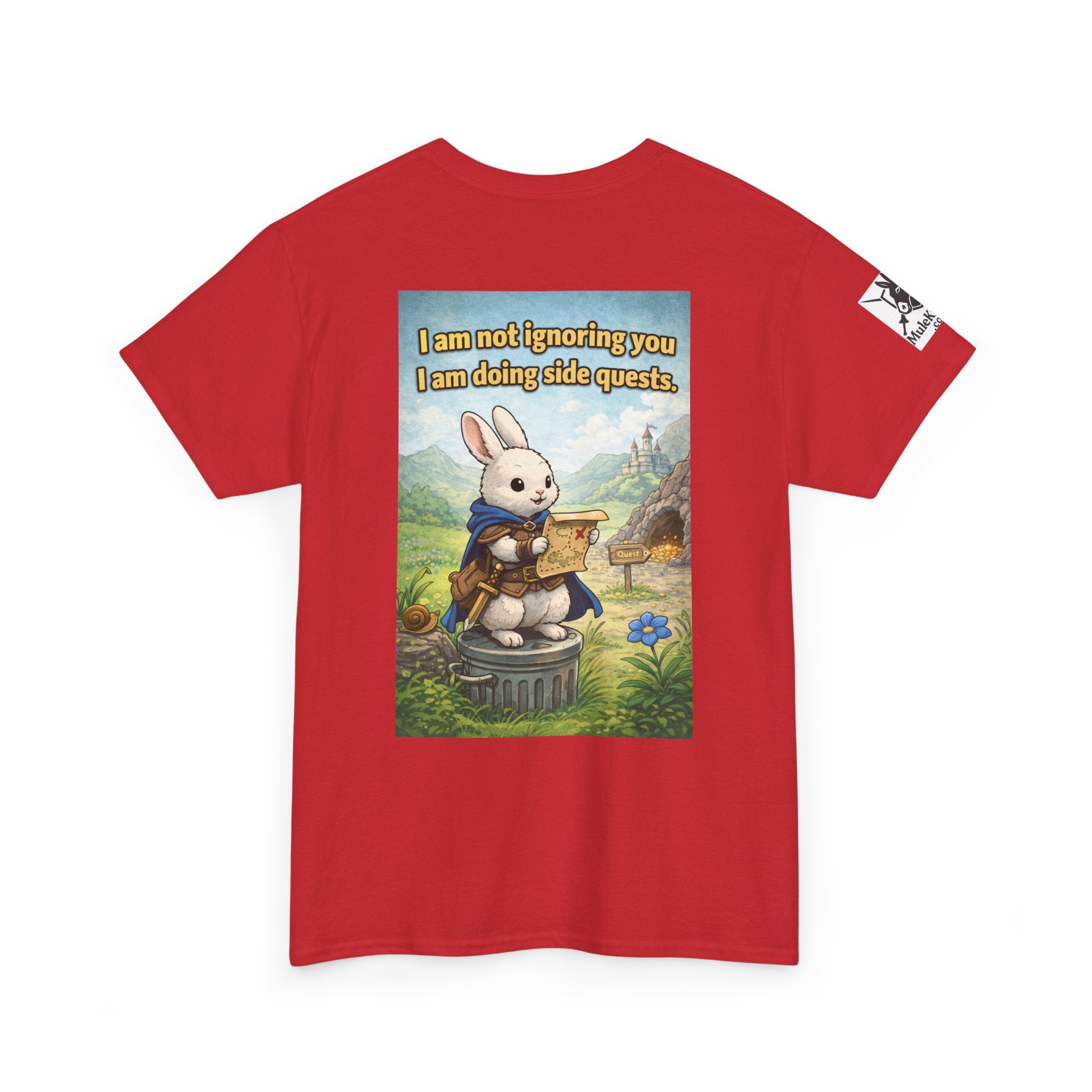 Copy of Gaming Tee— “I am not ignoring you I am doing side quests.." Funny tee