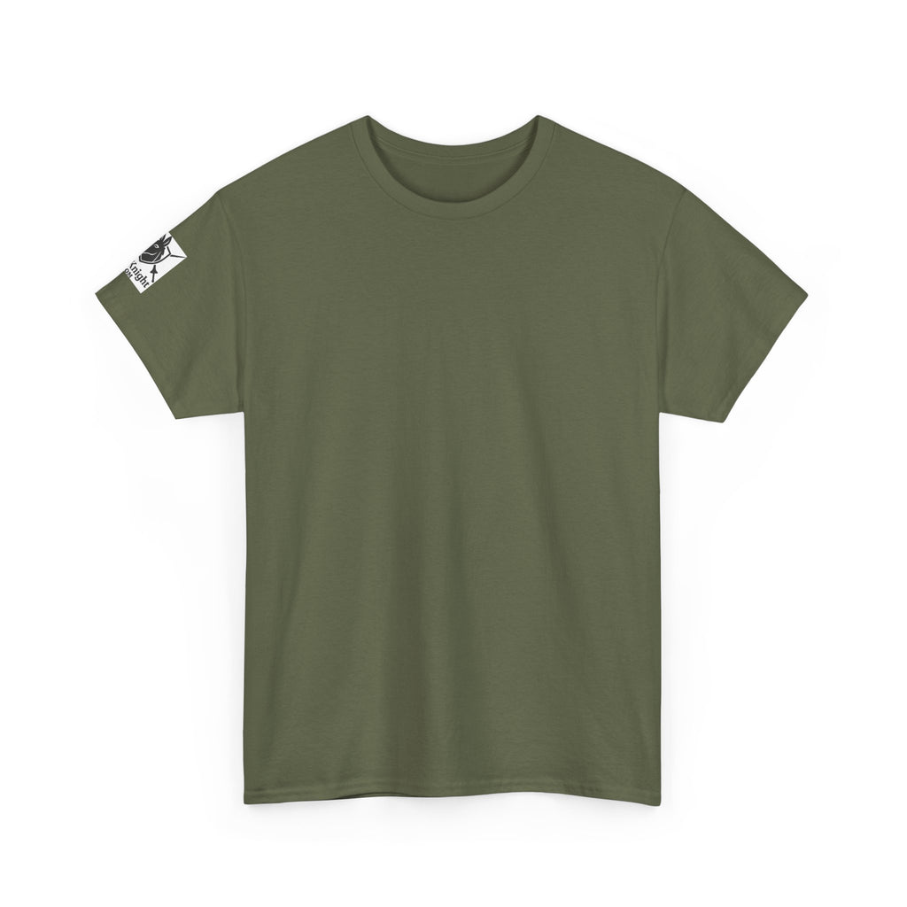 T-Shirt — 'No Arena. No Apologies.' Western Cowboy Scenic Graphic Tee