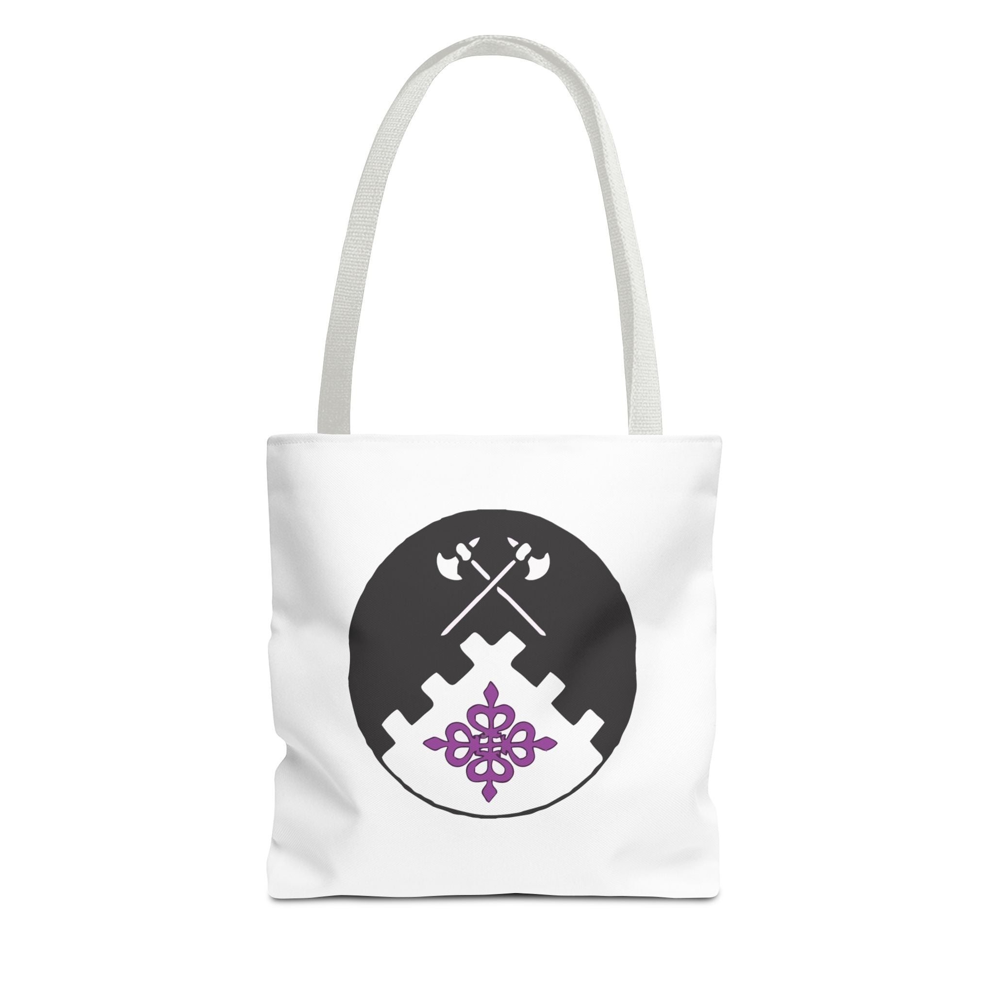 Iren Hirth logo Tote Bag — Medieval Heraldry Canvas Tote