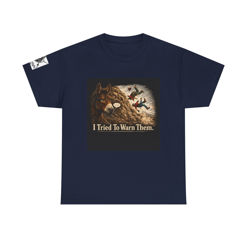 I Tried To Warn Them Mule Graphic Tee — Vintage Mule T-Shirt