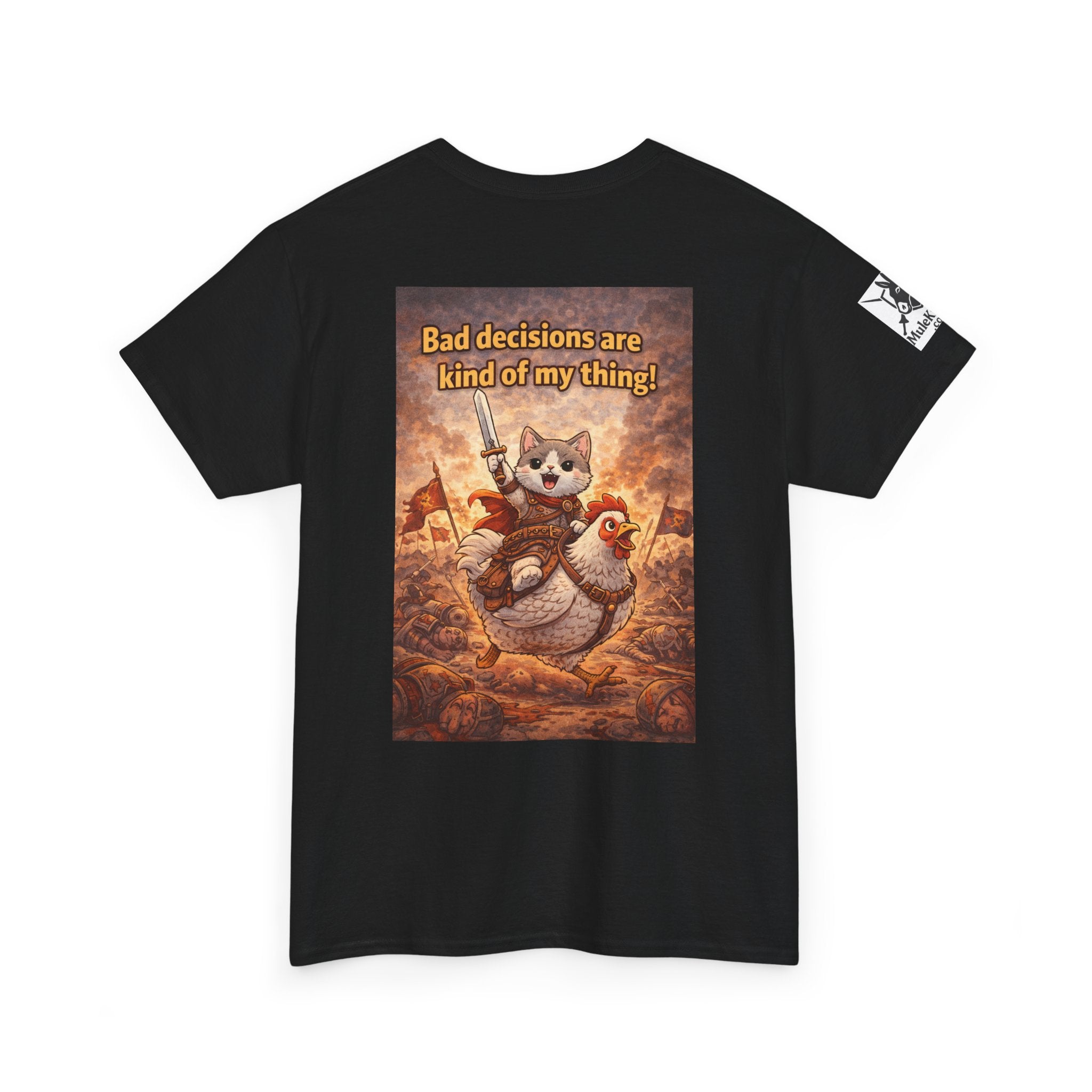 Gaming Tee— “Bad decisions are kind of my thing!" Funny tee