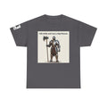 Talk Softly and Carry a Big Polearm T-Shirt — Medieval Knight Graphic Tee