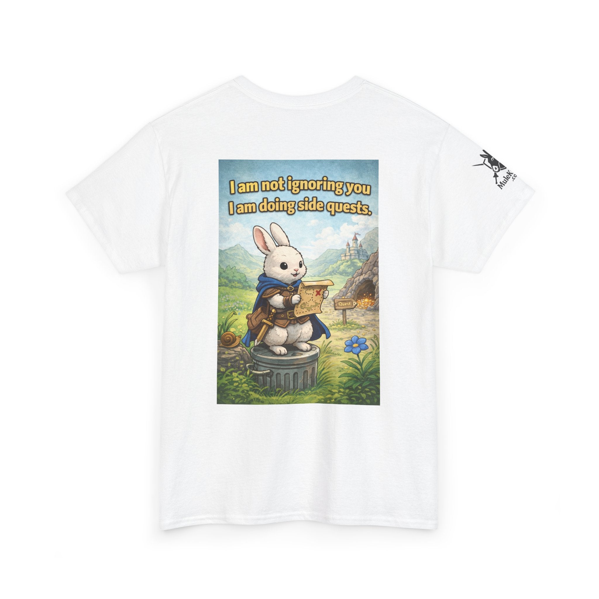 Copy of Gaming Tee— “I am not ignoring you I am doing side quests.." Funny tee