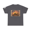 USA Flag Graphic Tee - "Veterans - Real American Heroes!"