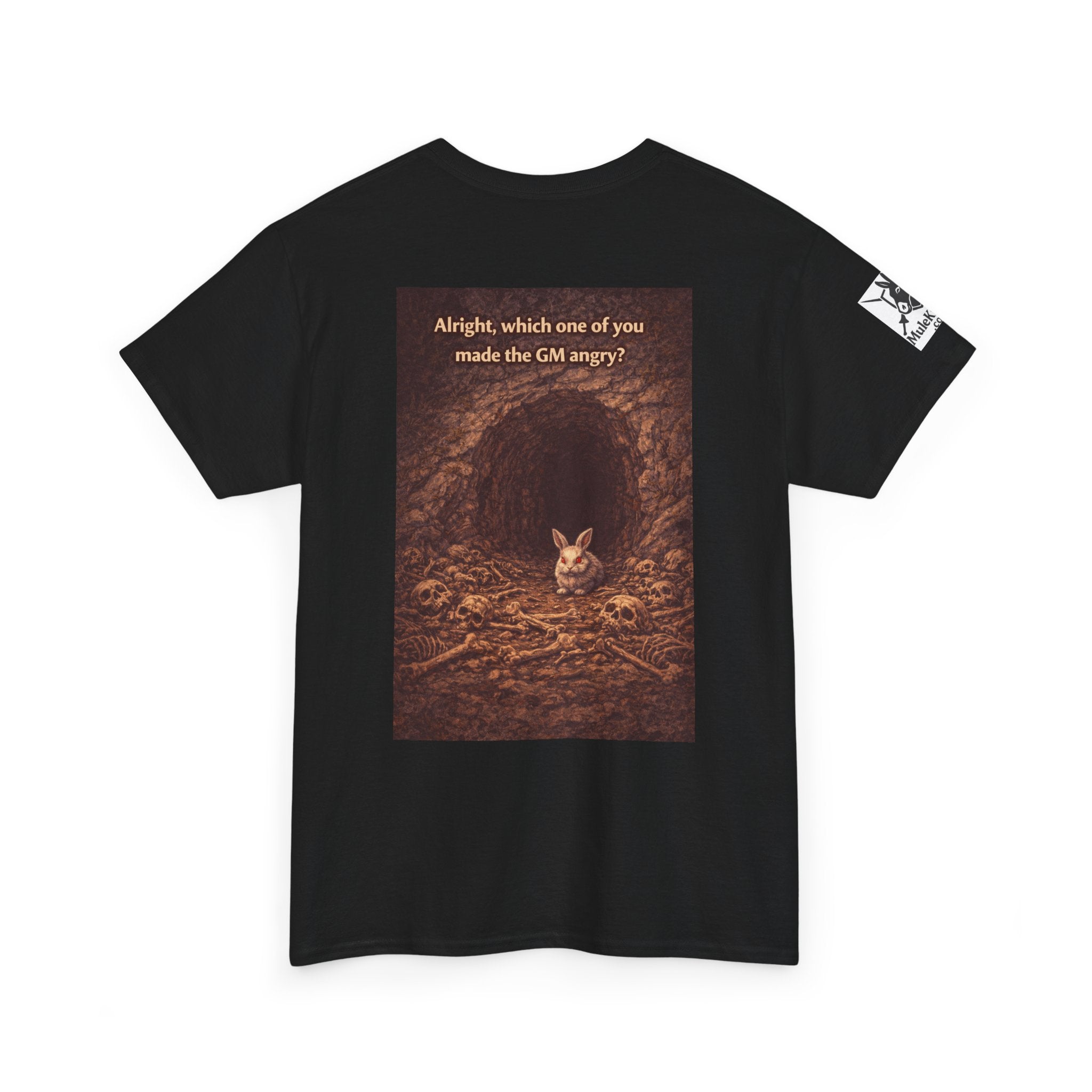 Gaming Tee—  "Alright which one of you made the GM angry!"  Funny tee