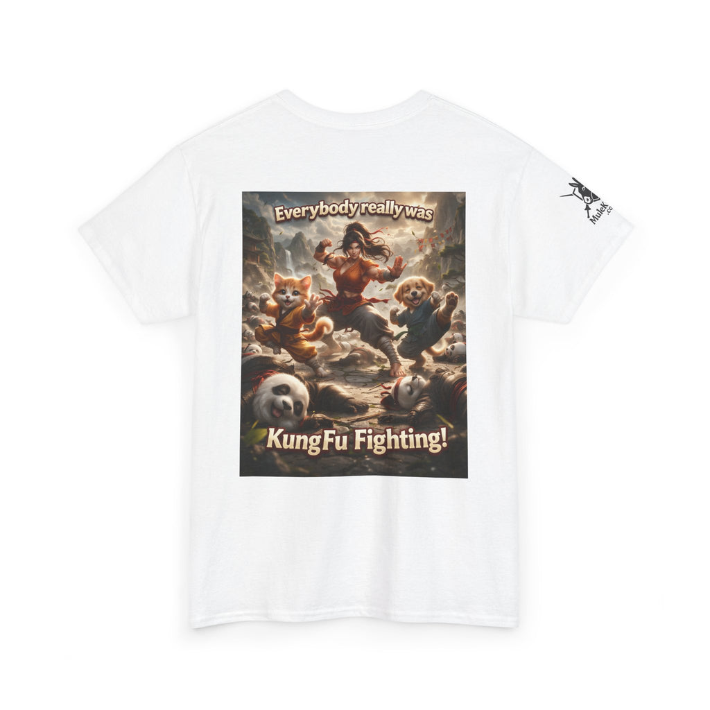 Gaming Tee— “Everybody really was KungFu fighting!." funny tee