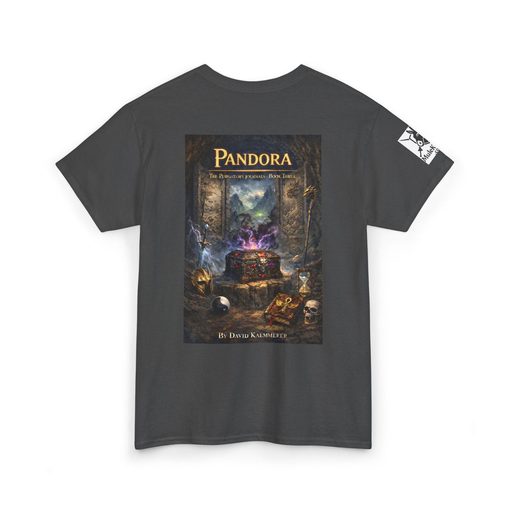 Pandora -Purgatory Journals Book 3 Graphic Tee — Fantasy Novel tee