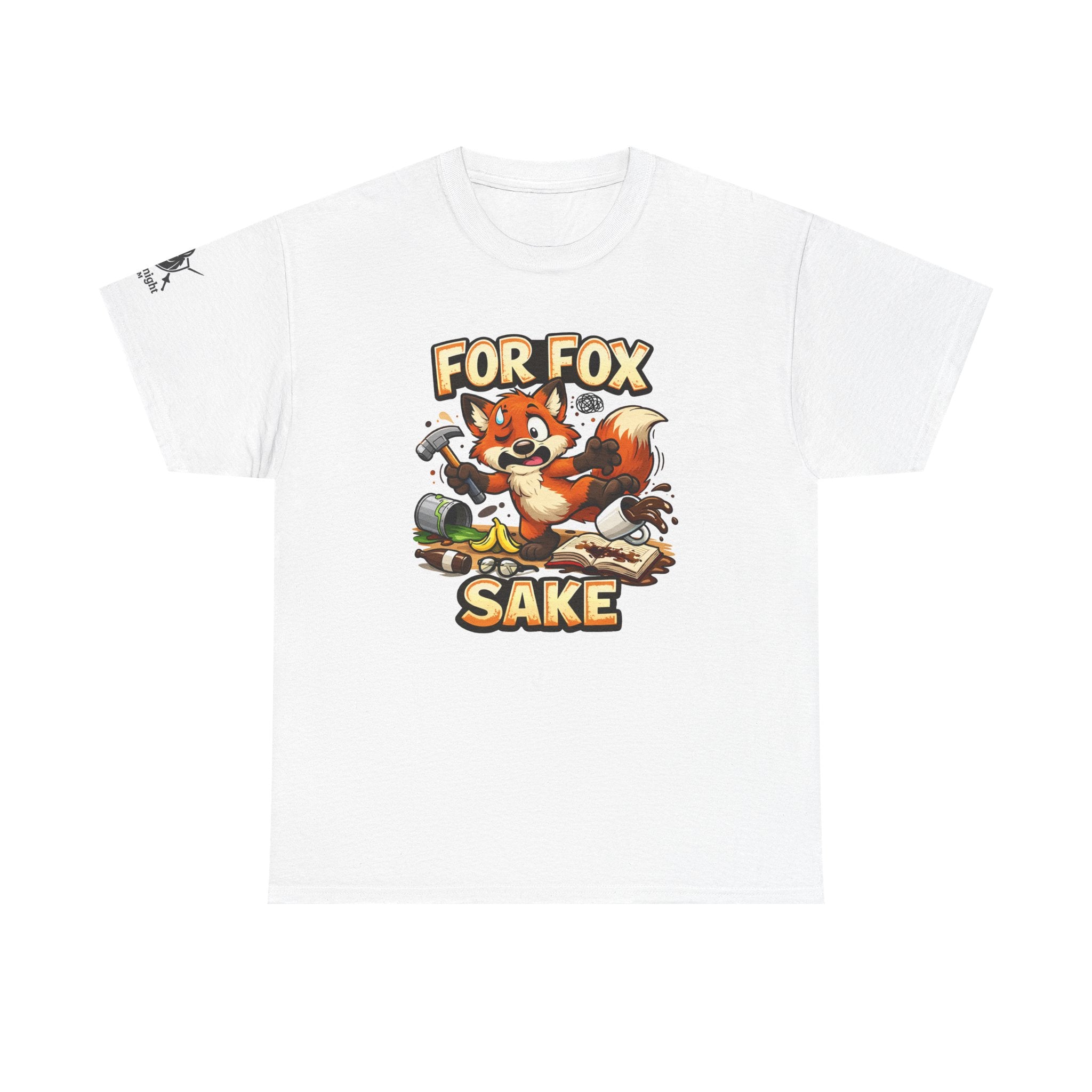 For Fox Sake Funny Graphic Tee