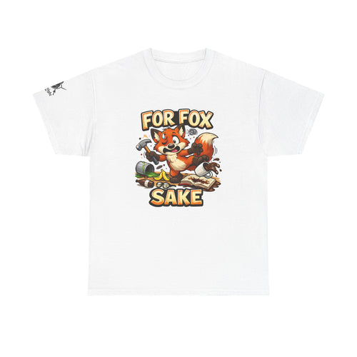 For Fox Sake Funny Graphic Tee