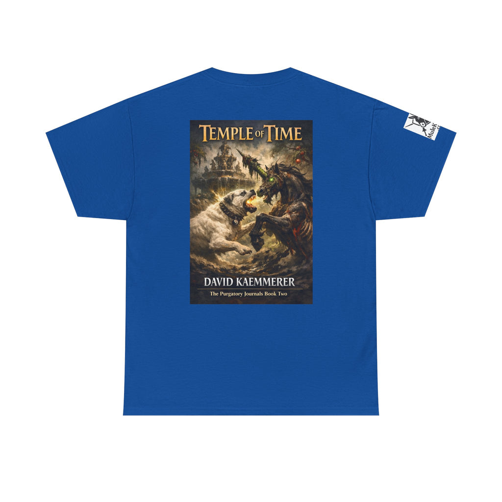 Pandora Book Cover Art and on back depicts Temple of Time