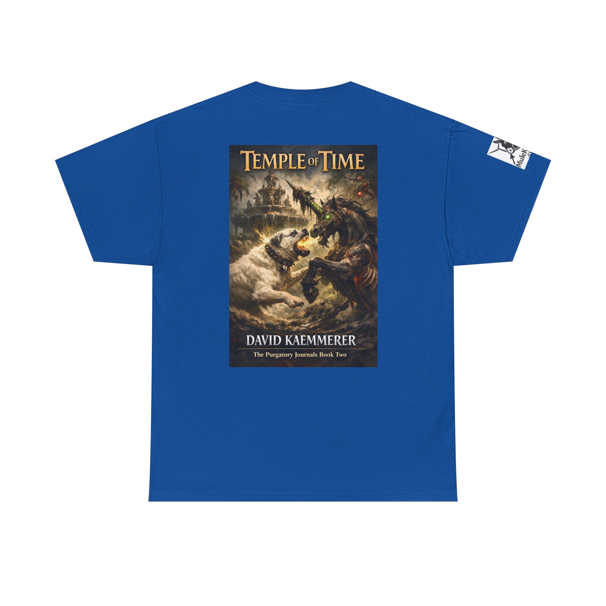 Pandora Book Cover Art and on back depicts Temple of Time