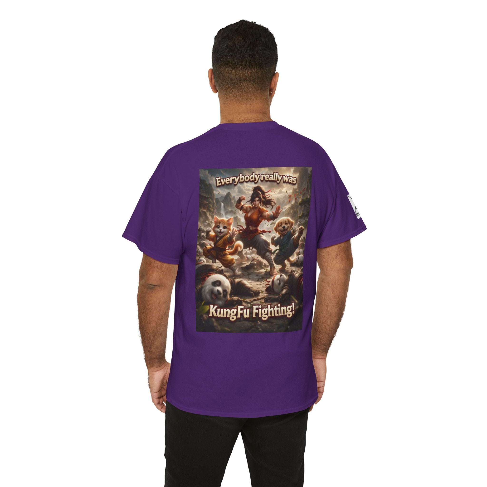 Gaming Tee— “Everybody really was KungFu fighting!." funny tee