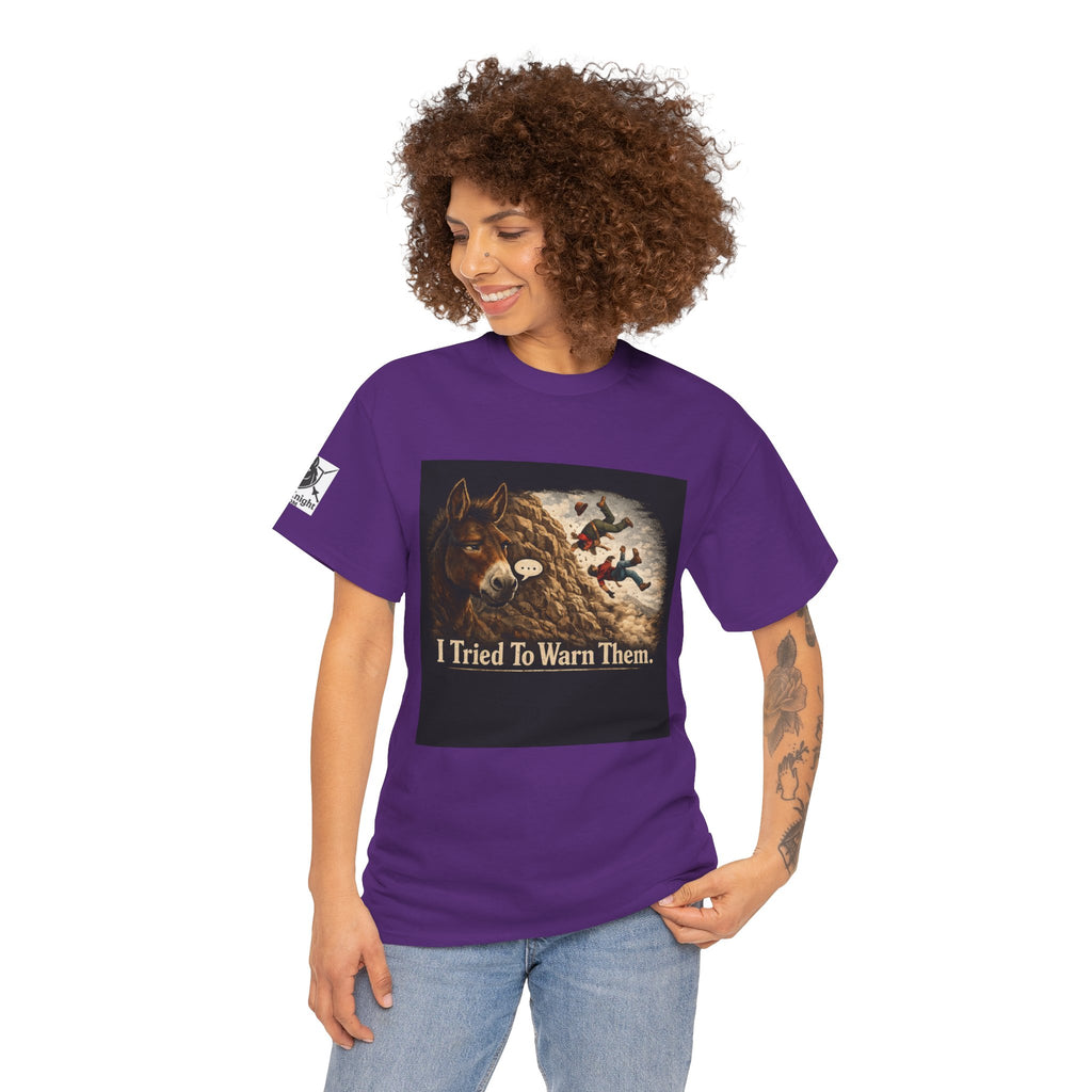 I Tried To Warn Them Mule Graphic Tee — Vintage Mule T-Shirt