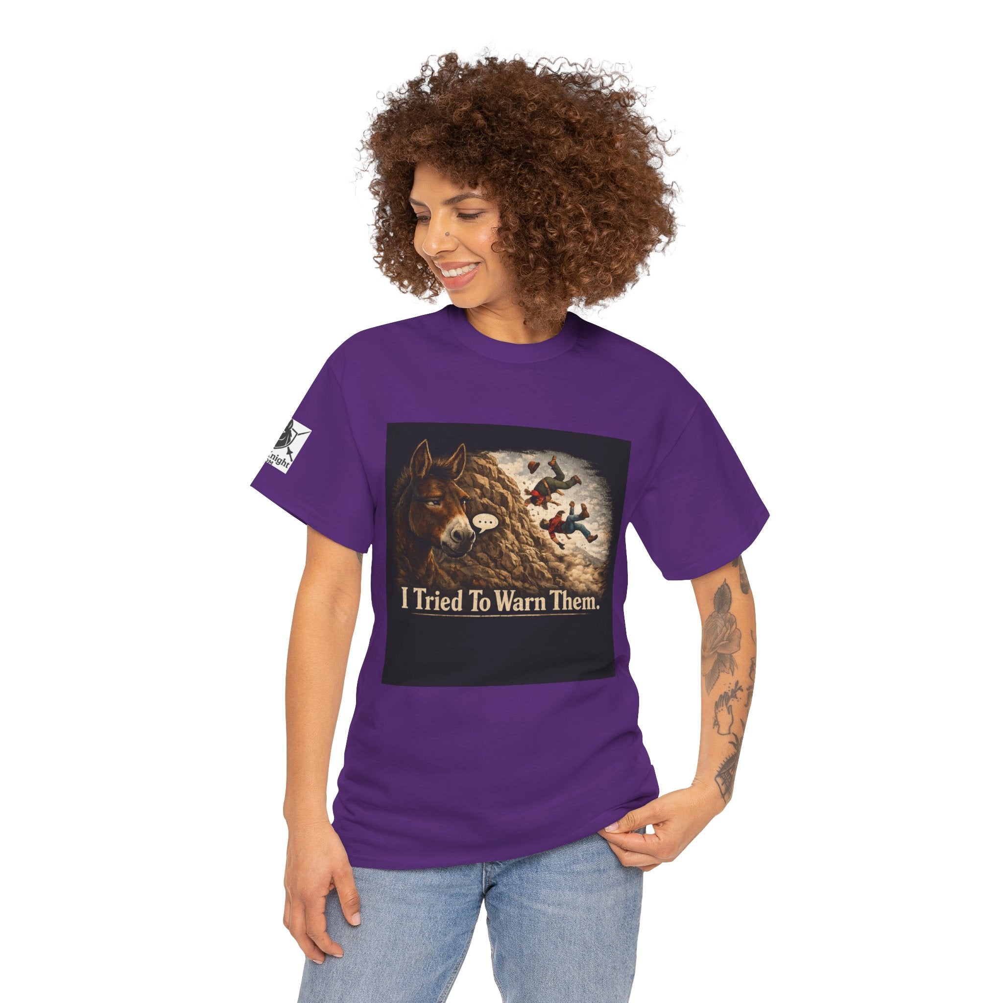 I Tried To Warn Them Mule Graphic Tee — Vintage Mule T-Shirt