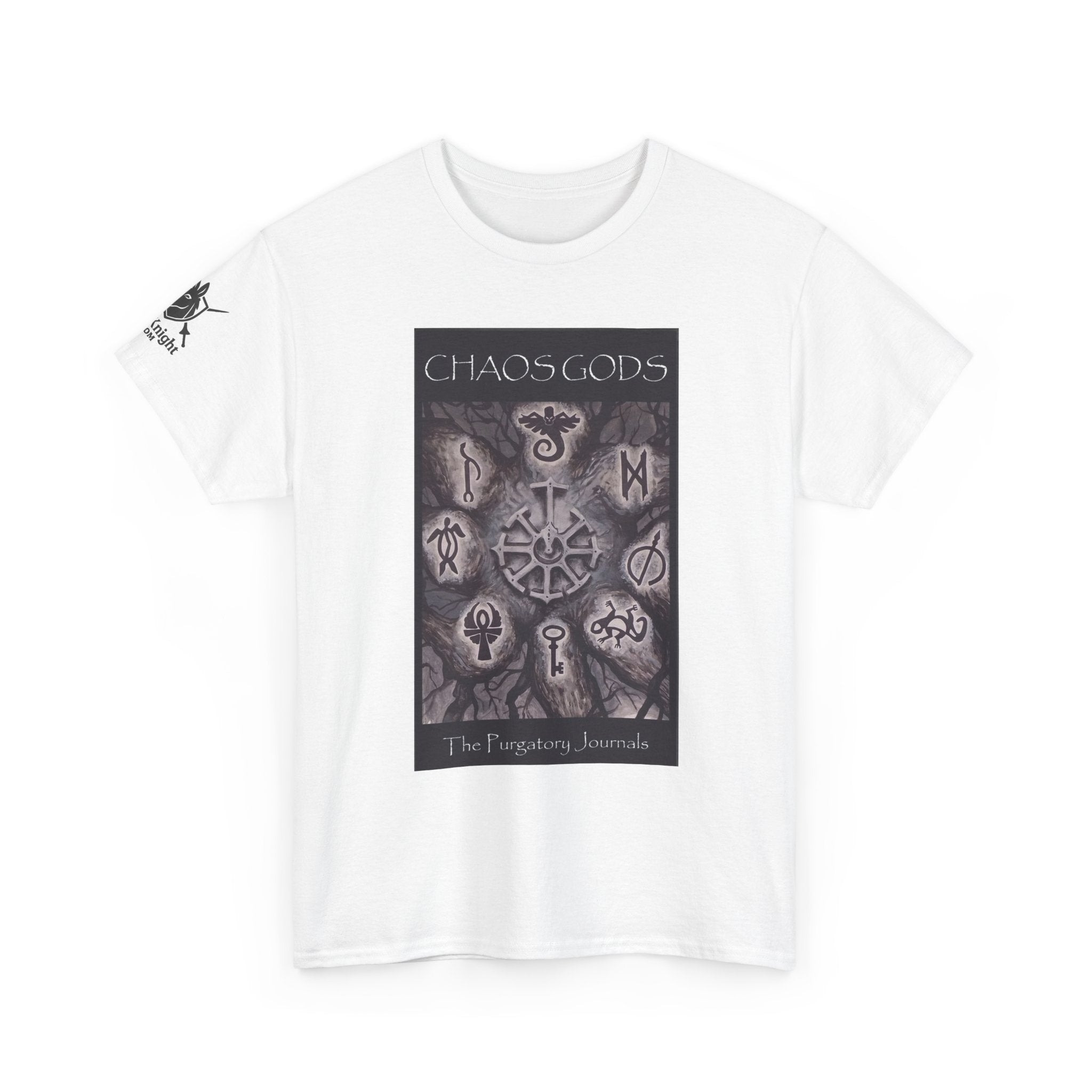 Chaos Gods World Tree Tee — The Purgattory Journals Novels Graphic T-Shirt