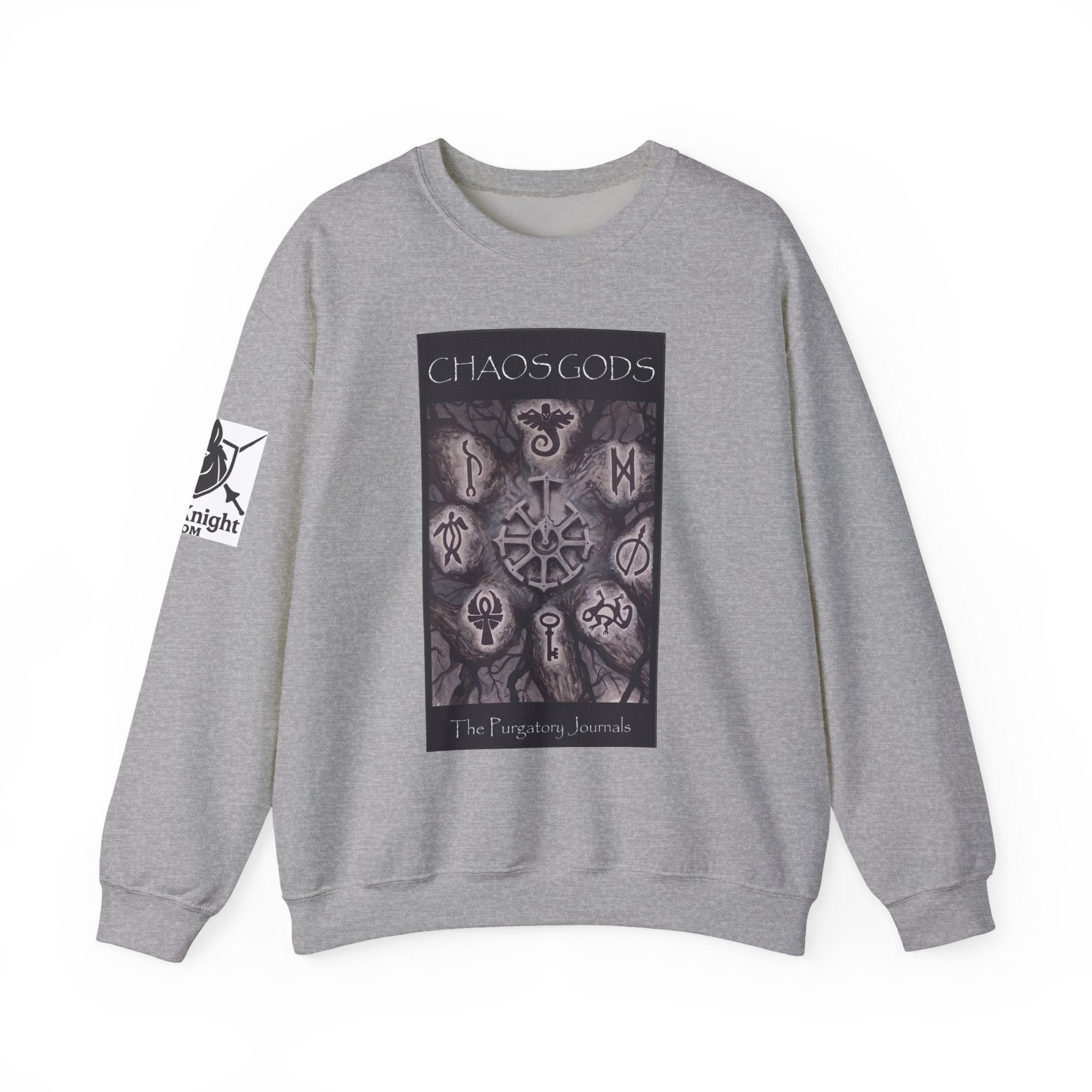 Chaos Gods Crewneck Sweatshirt — The Purgatory Journals Novels Graphic