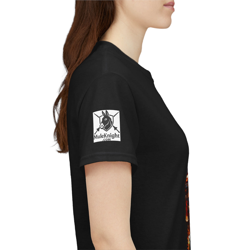 Fire Fighter Graphic Tee - "The Hotter the Fire the Hotter the Fire Fighter!"