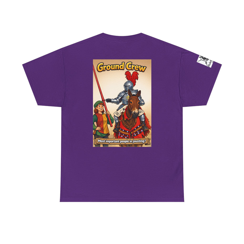Ground Crew T-Shirt — "Most important people in Jousting!"