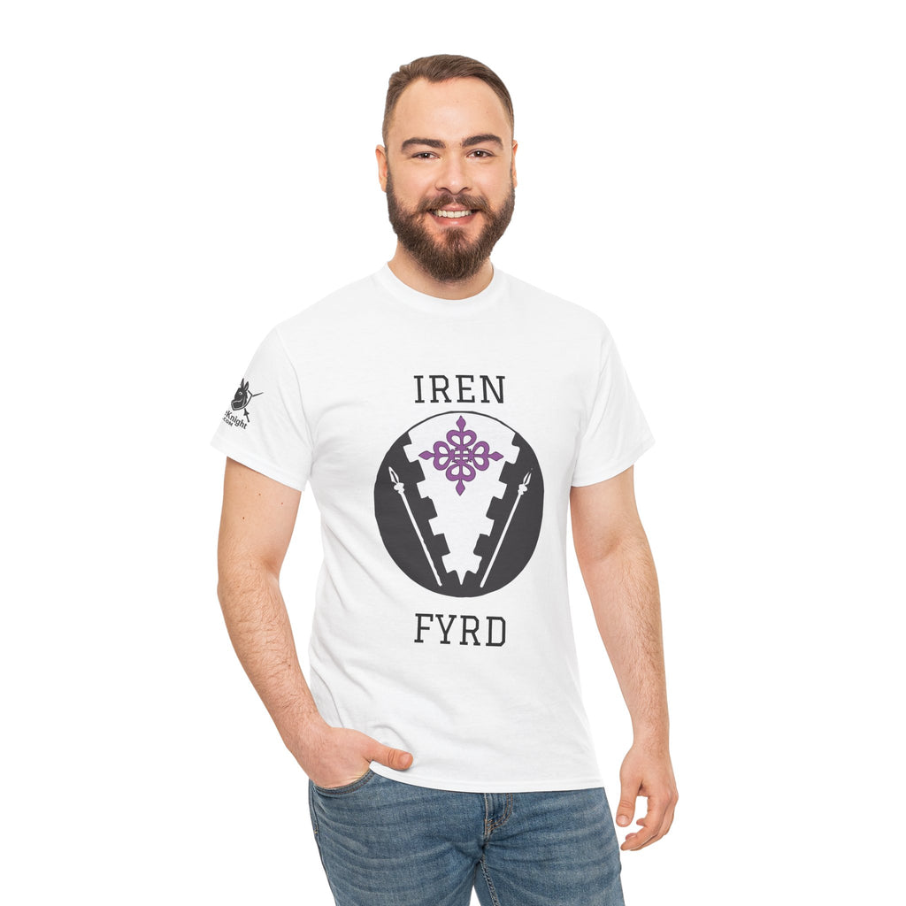 Iren Fyrd Logo T-Shirt — Viking-Inspired Norse Crest Tee