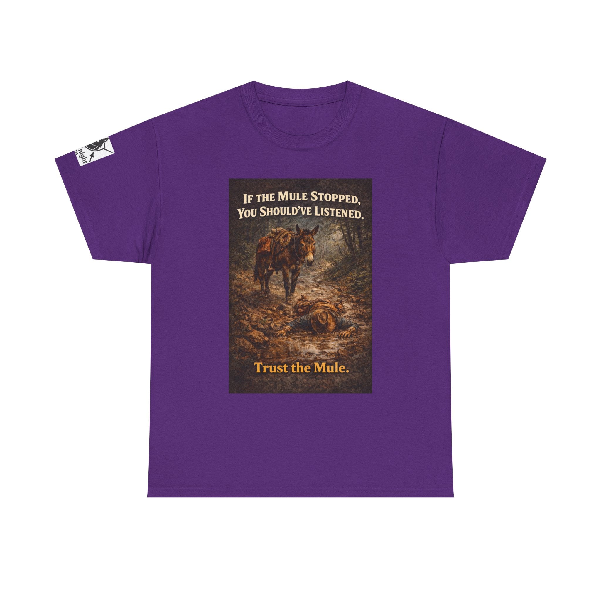 Trust the Mule Vintage Graphic Tee — "If the Mule Stopped, You Should've Listened"
