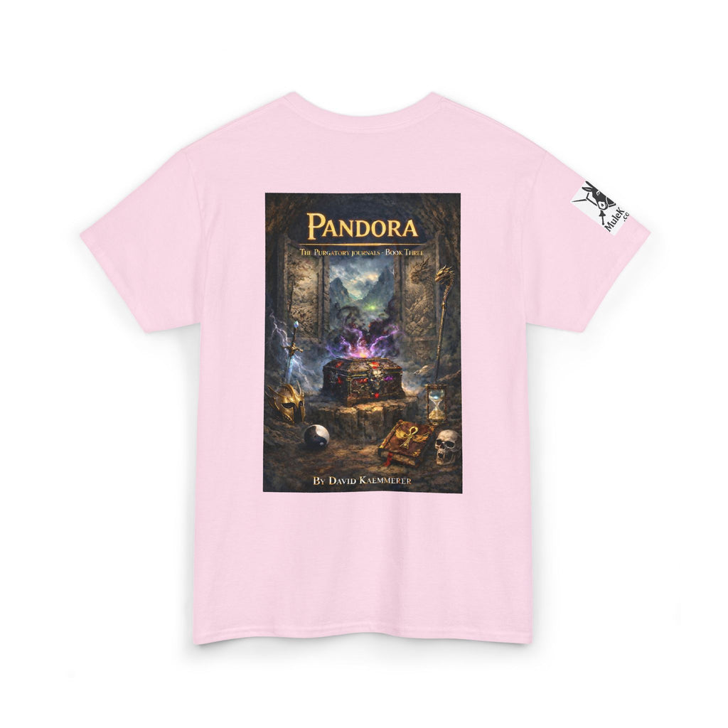 Pandora -Purgatory Journals Book 3 Graphic Tee — Fantasy Novel tee