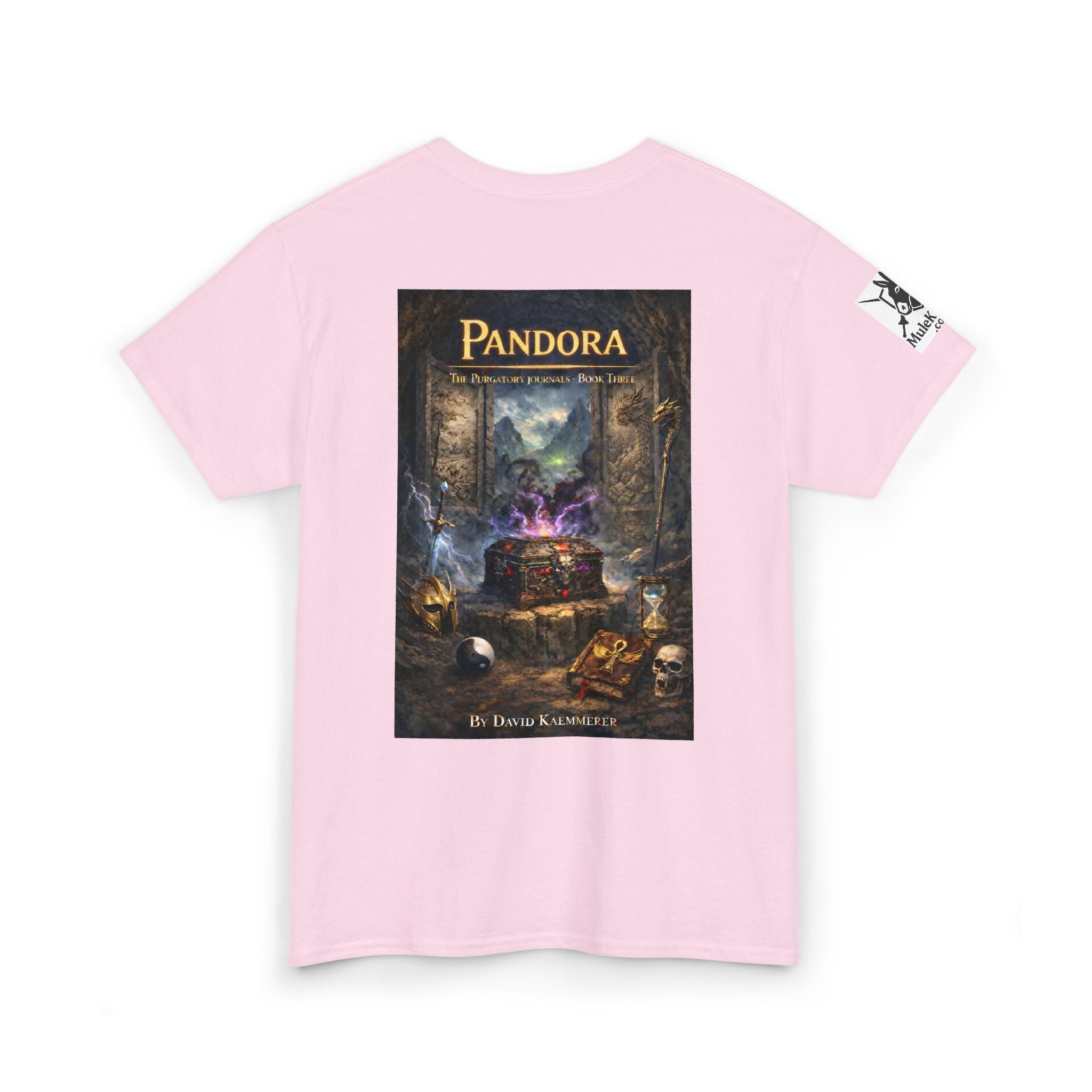 Pandora -Purgatory Journals Book 3 Graphic Tee — Fantasy Novel tee