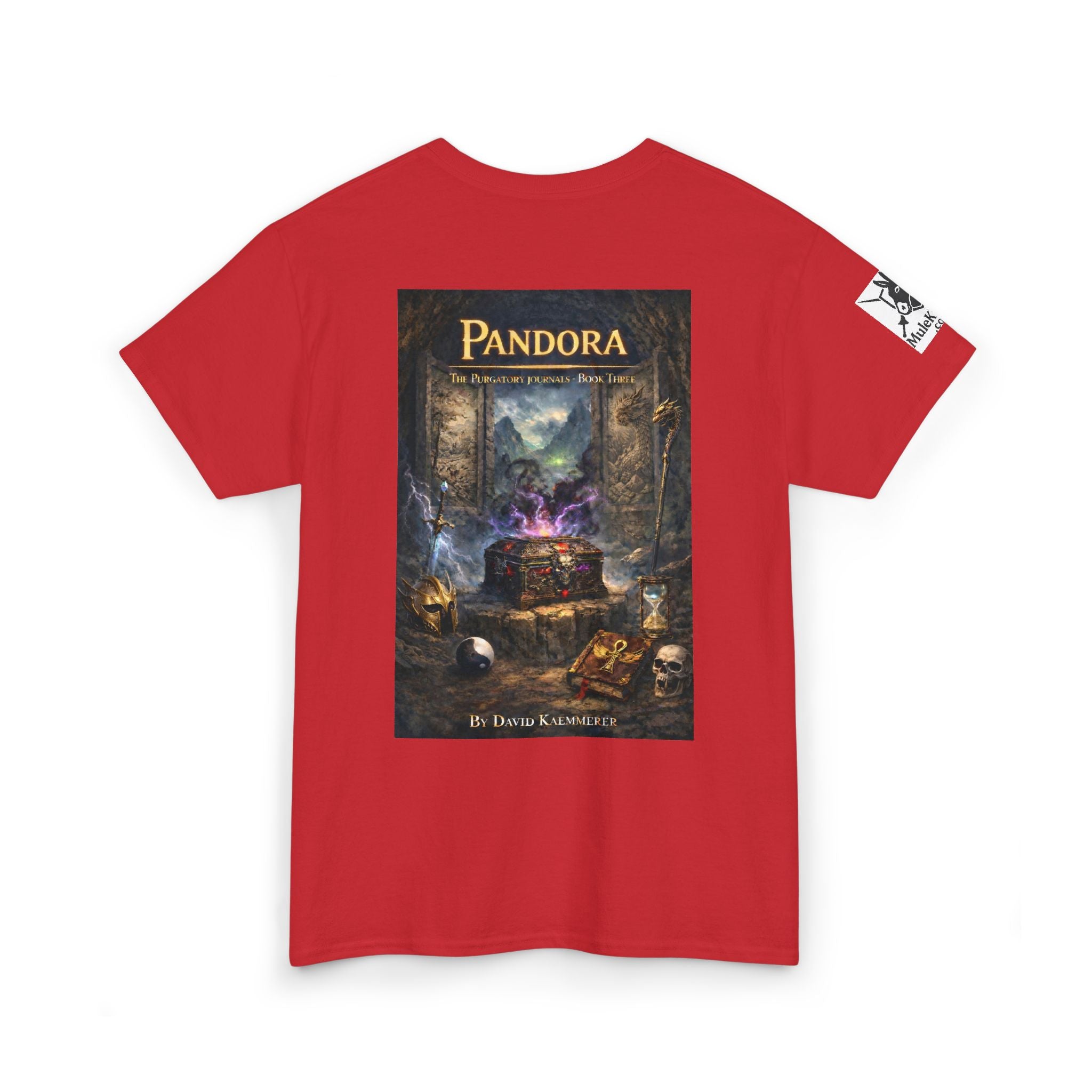 Pandora -Purgatory Journals Book 3 Graphic Tee — Fantasy Novel tee