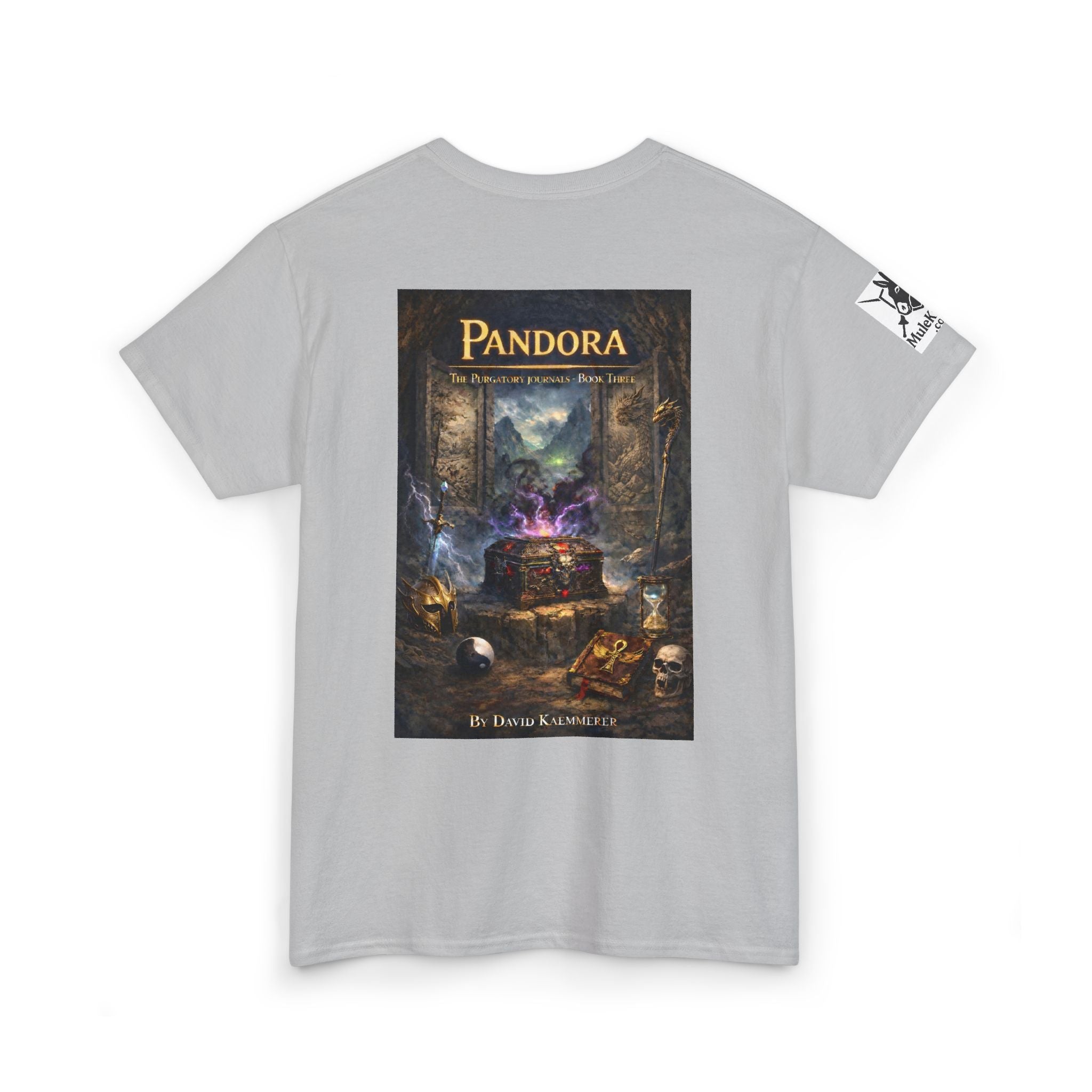 Pandora -Purgatory Journals Book 3 Graphic Tee — Fantasy Novel tee