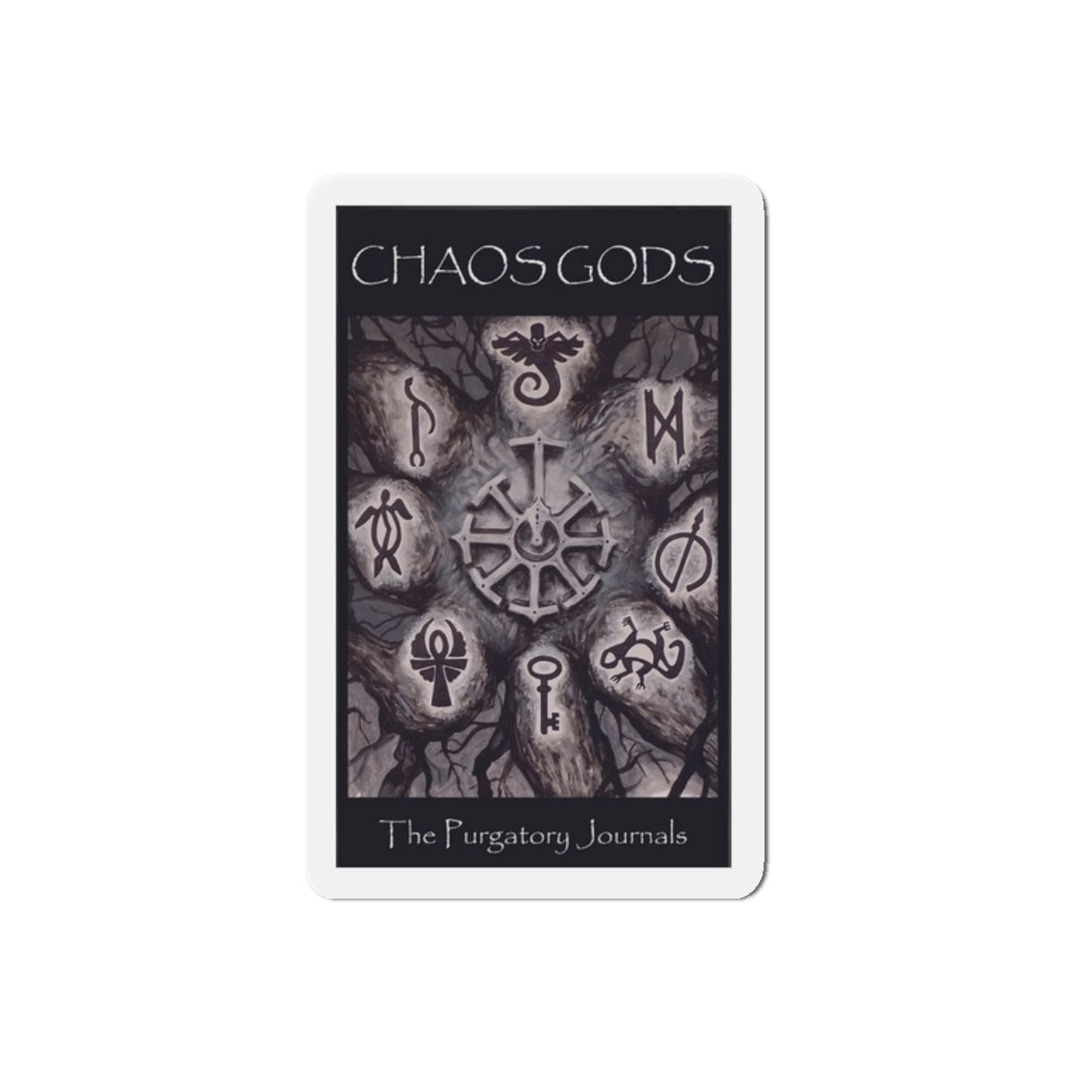 Chaos Gods Die-Cut Magnet —The Purgatory Journals Novels art- Refrigerator Magnet