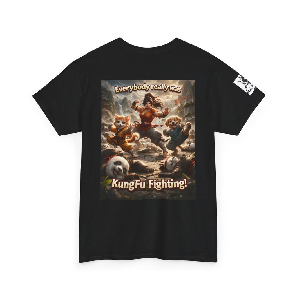 Gaming Tee— “Everybody really was KungFu fighting!." funny tee