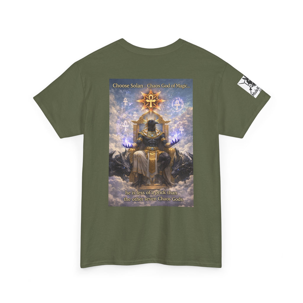 The Purgatory Journals Novels Pandora - Solan God of Chaos  Print -Graphic Tee
