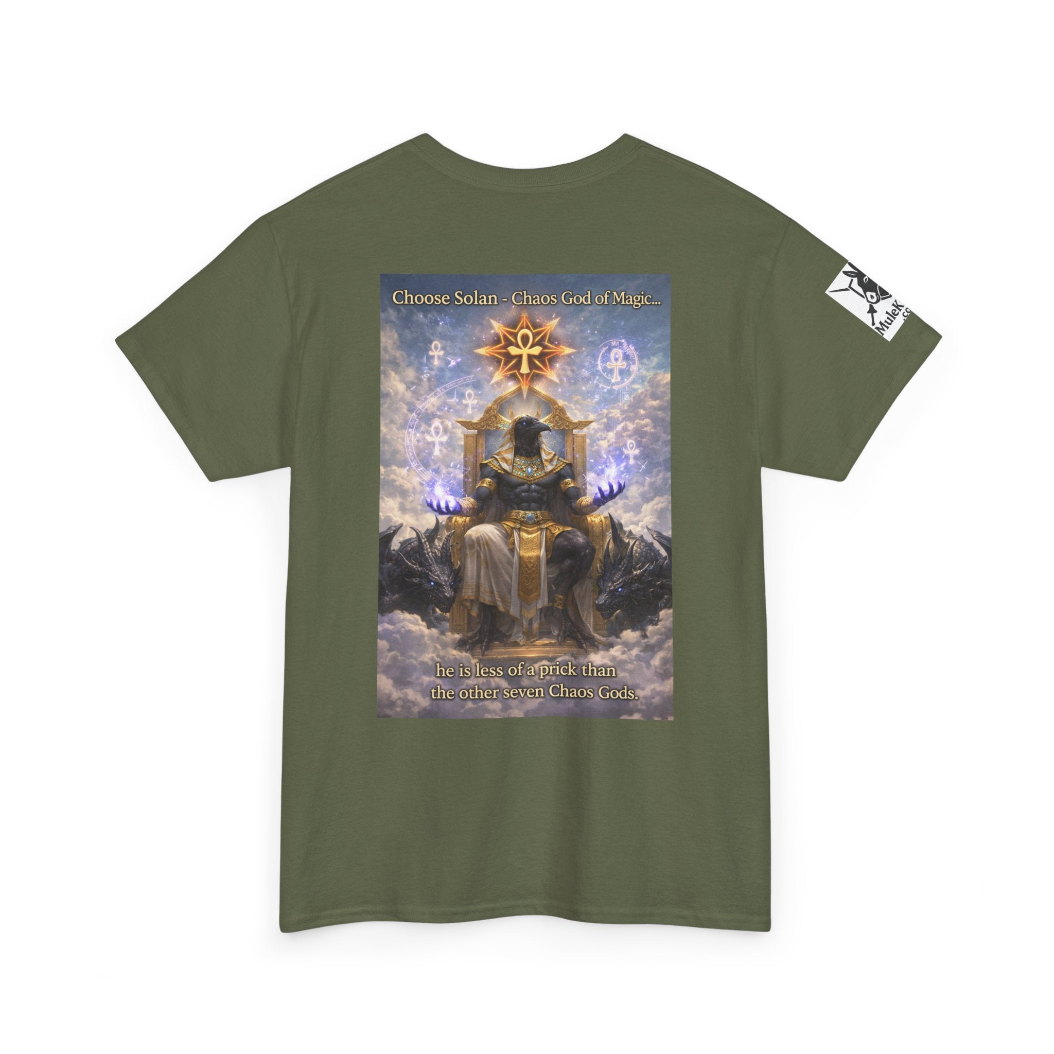 The Purgatory Journals Novels Pandora - Solan God of Chaos  Print -Graphic Tee