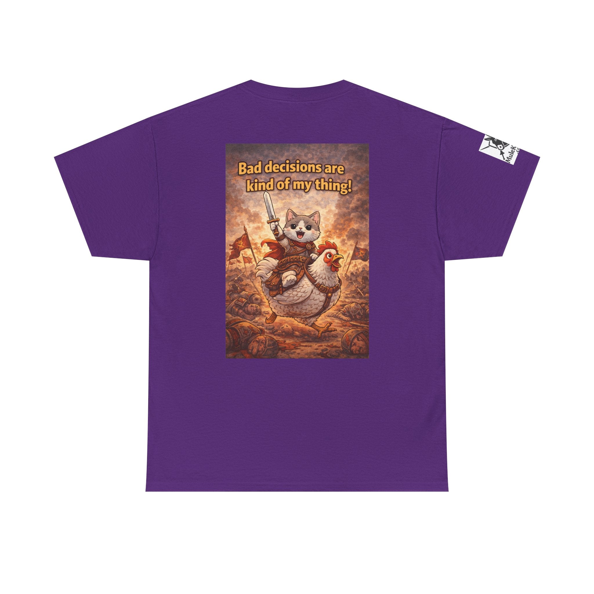 Gaming Tee— “Bad decisions are kind of my thing!" Funny tee